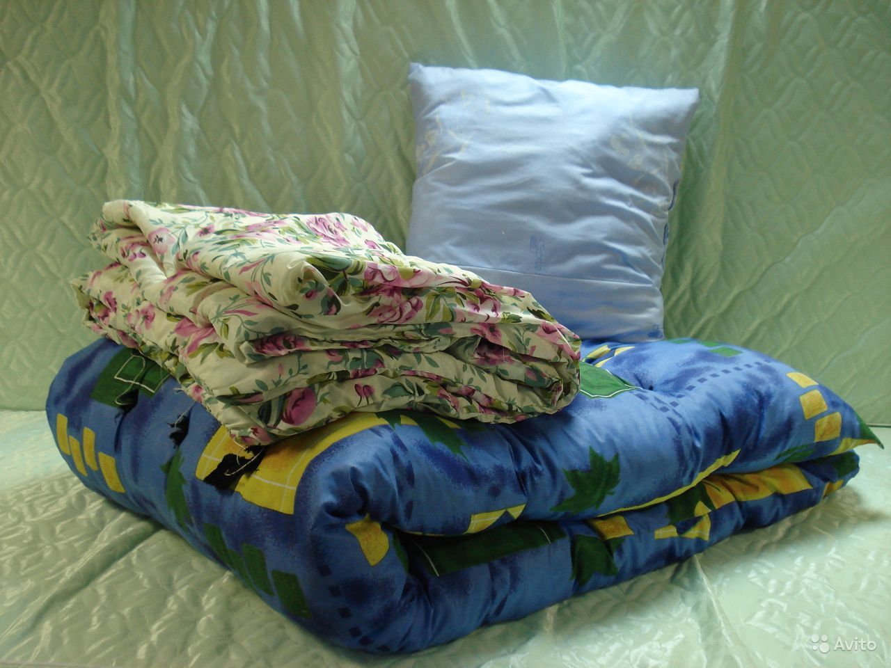 Комплект матрас подушка одеяло